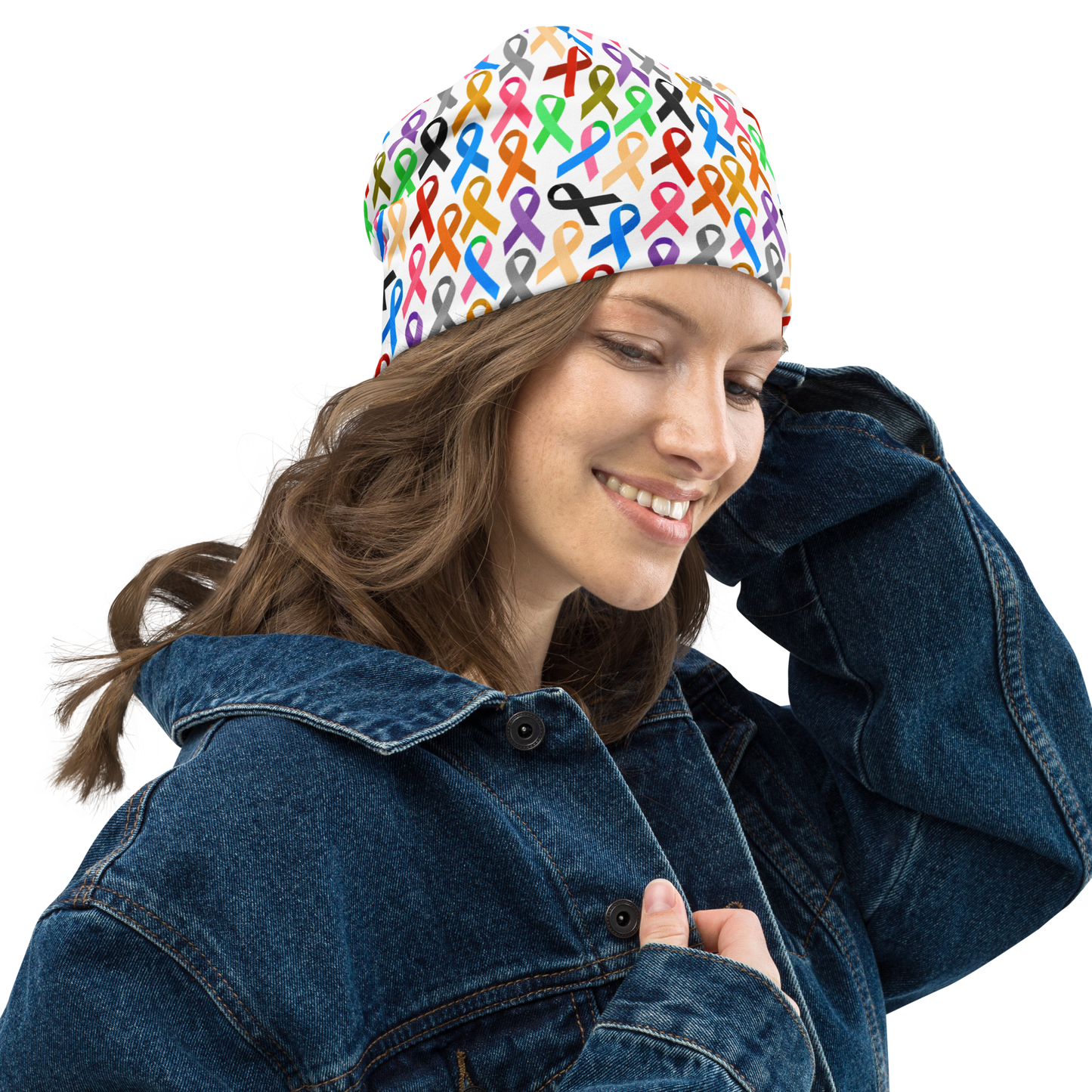 Awareness Ribbons All-Over Print Beanie