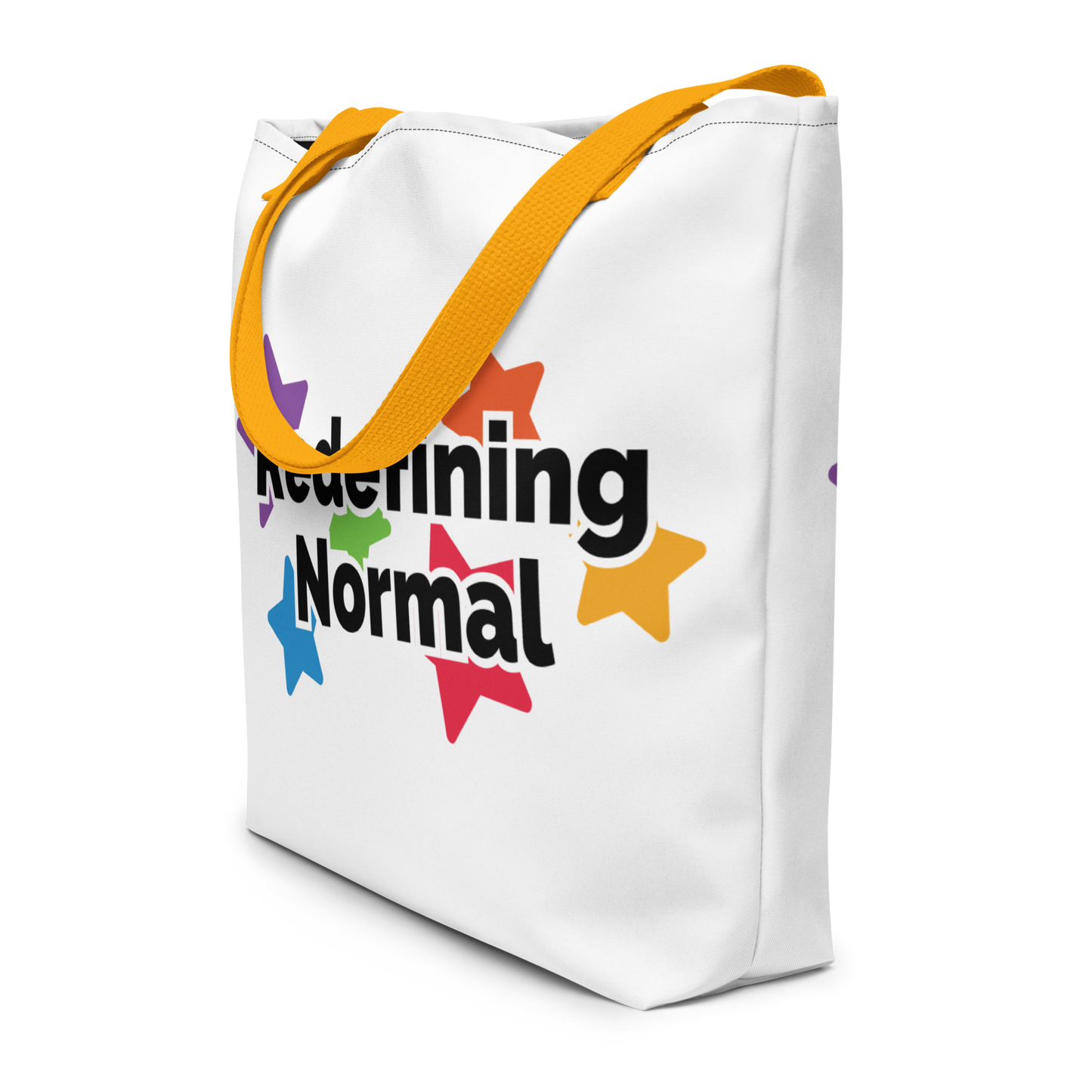 Redefining Normal Large Tote Bag