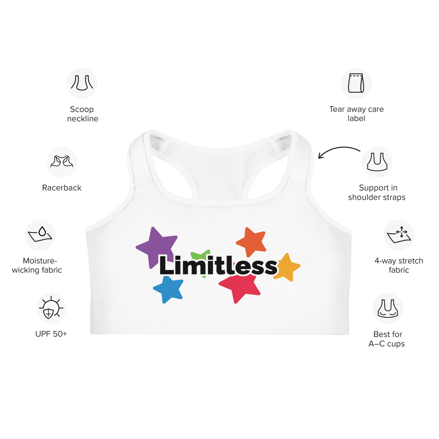 Limitless Sports bra