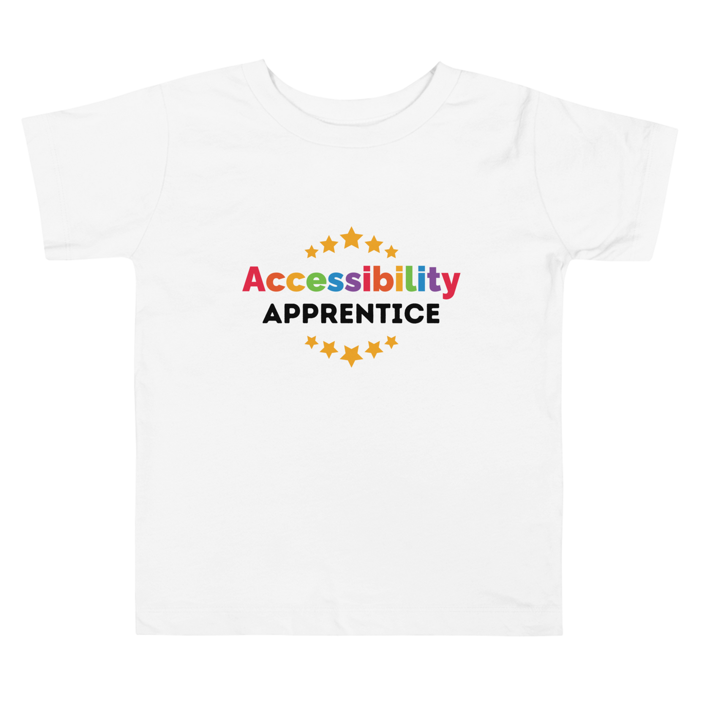 Accessibility Apprentice Toddler Short Sleeve Tee