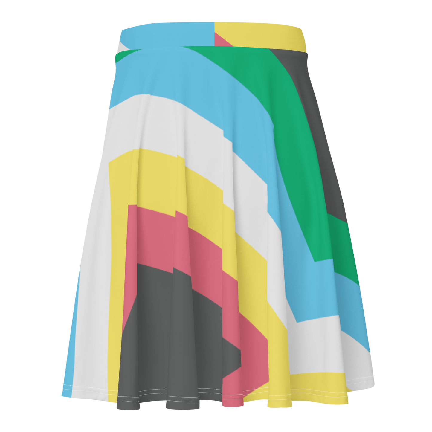 Disability Pride Flag Skater Skirt