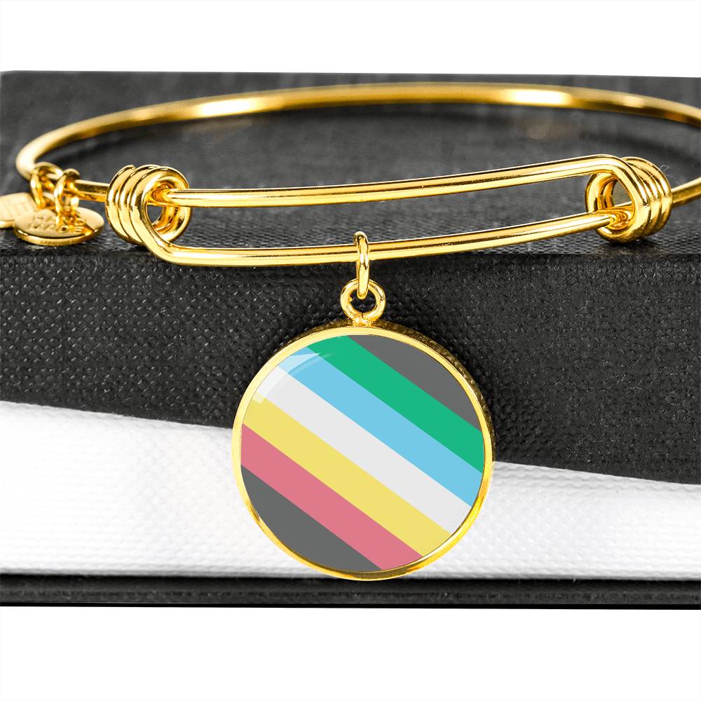 Disability Pride Flag bracelet