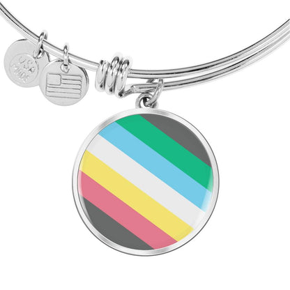 Disability Pride Flag bracelet