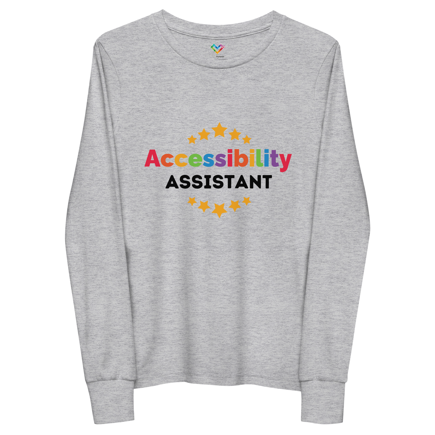 Accessibility Assistant Youth long sleeve tee